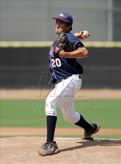 Thumbnail 2 in Capistrano Valley Christian vs. Santa Paula (CIF SS D6 Playoffs) photogallery.
