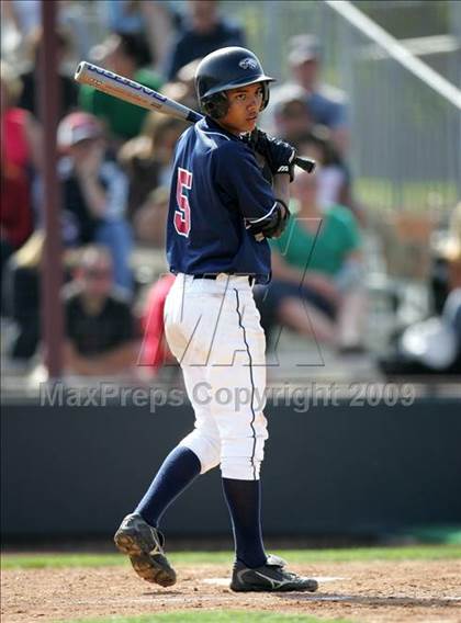Thumbnail 1 in Capistrano Valley Christian vs. Santa Paula (CIF SS D6 Playoffs) photogallery.