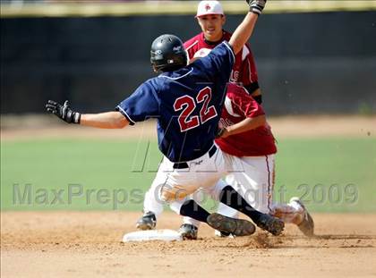 Thumbnail 3 in Capistrano Valley Christian vs. Santa Paula (CIF SS D6 Playoffs) photogallery.