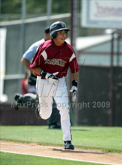 Thumbnail 3 in Capistrano Valley Christian vs. Santa Paula (CIF SS D6 Playoffs) photogallery.