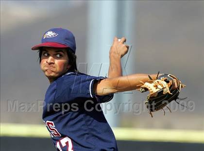Thumbnail 3 in Capistrano Valley Christian vs. Santa Paula (CIF SS D6 Playoffs) photogallery.