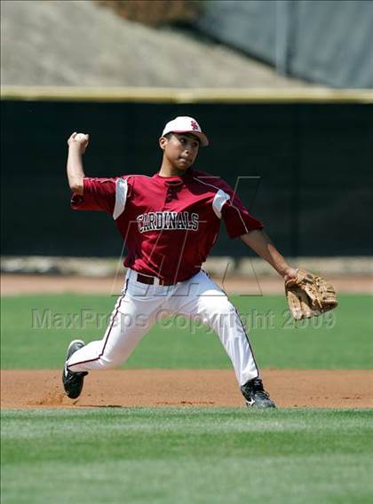 Thumbnail 1 in Capistrano Valley Christian vs. Santa Paula (CIF SS D6 Playoffs) photogallery.