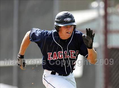 Thumbnail 3 in Capistrano Valley Christian vs. Santa Paula (CIF SS D6 Playoffs) photogallery.