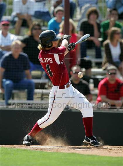 Thumbnail 3 in Capistrano Valley Christian vs. Santa Paula (CIF SS D6 Playoffs) photogallery.