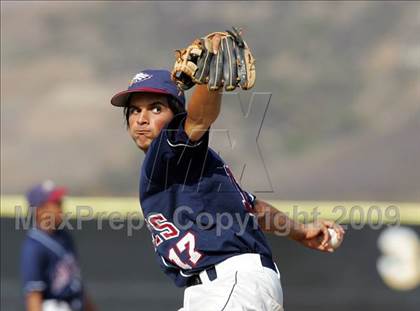 Thumbnail 3 in Capistrano Valley Christian vs. Santa Paula (CIF SS D6 Playoffs) photogallery.