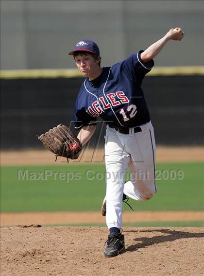 Thumbnail 1 in Capistrano Valley Christian vs. Santa Paula (CIF SS D6 Playoffs) photogallery.