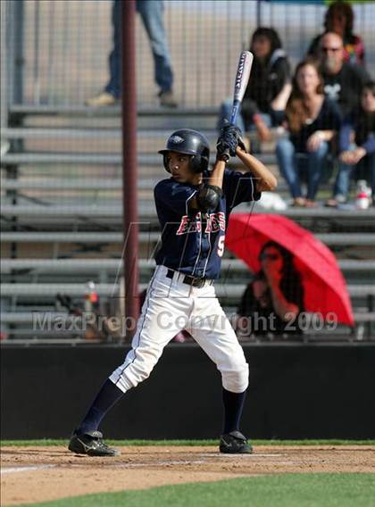 Thumbnail 1 in Capistrano Valley Christian vs. Santa Paula (CIF SS D6 Playoffs) photogallery.