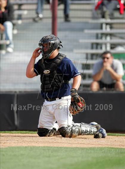 Thumbnail 2 in Capistrano Valley Christian vs. Santa Paula (CIF SS D6 Playoffs) photogallery.