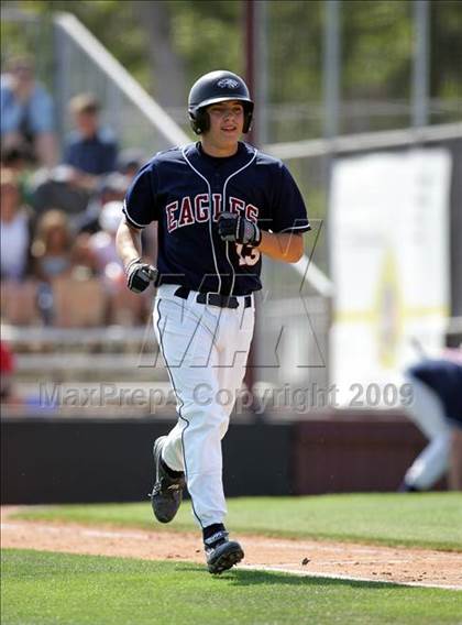 Thumbnail 2 in Capistrano Valley Christian vs. Santa Paula (CIF SS D6 Playoffs) photogallery.