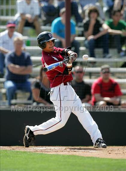 Thumbnail 3 in Capistrano Valley Christian vs. Santa Paula (CIF SS D6 Playoffs) photogallery.
