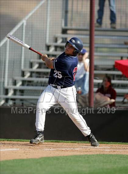 Thumbnail 1 in Capistrano Valley Christian vs. Santa Paula (CIF SS D6 Playoffs) photogallery.