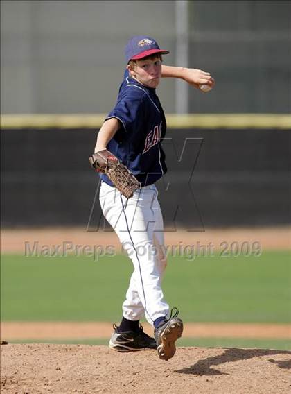 Thumbnail 3 in Capistrano Valley Christian vs. Santa Paula (CIF SS D6 Playoffs) photogallery.