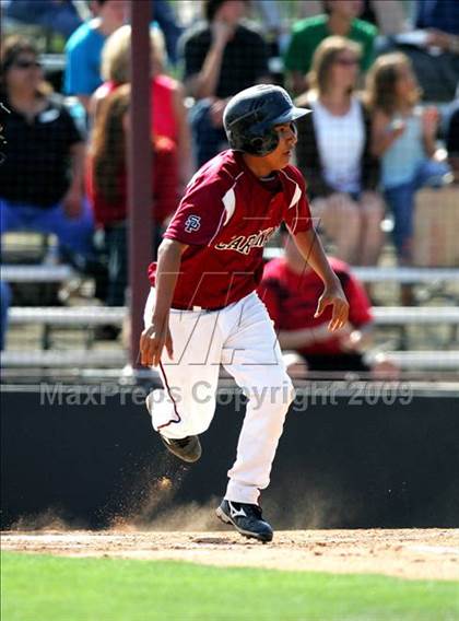 Thumbnail 2 in Capistrano Valley Christian vs. Santa Paula (CIF SS D6 Playoffs) photogallery.