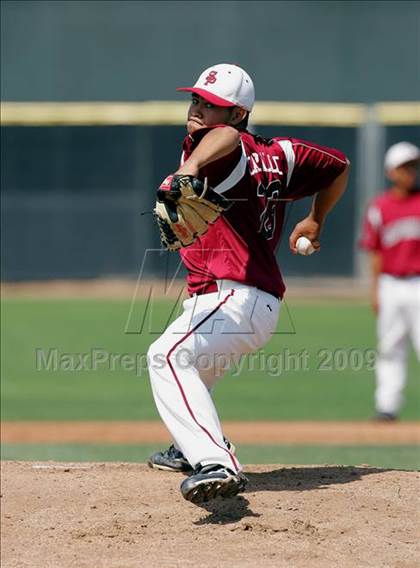 Thumbnail 1 in Capistrano Valley Christian vs. Santa Paula (CIF SS D6 Playoffs) photogallery.