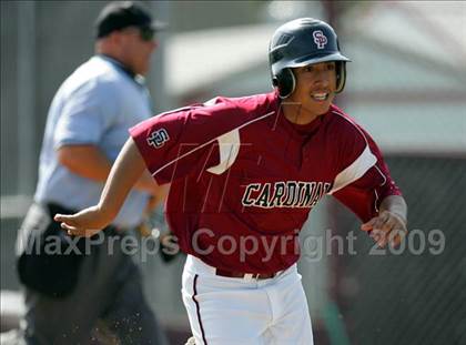 Thumbnail 1 in Capistrano Valley Christian vs. Santa Paula (CIF SS D6 Playoffs) photogallery.