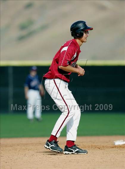 Thumbnail 1 in Capistrano Valley Christian vs. Santa Paula (CIF SS D6 Playoffs) photogallery.