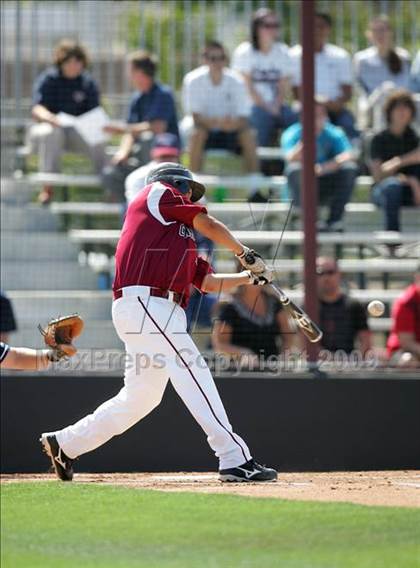 Thumbnail 1 in Capistrano Valley Christian vs. Santa Paula (CIF SS D6 Playoffs) photogallery.