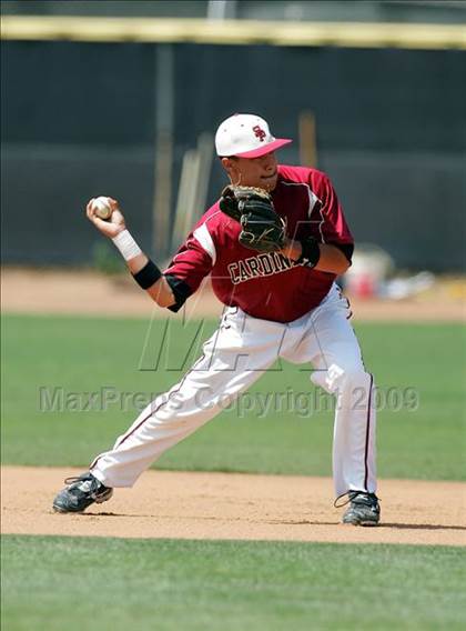 Thumbnail 1 in Capistrano Valley Christian vs. Santa Paula (CIF SS D6 Playoffs) photogallery.