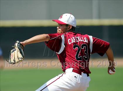 Thumbnail 2 in Capistrano Valley Christian vs. Santa Paula (CIF SS D6 Playoffs) photogallery.