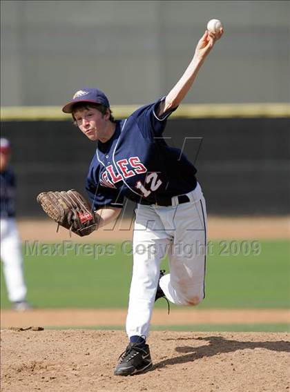 Thumbnail 2 in Capistrano Valley Christian vs. Santa Paula (CIF SS D6 Playoffs) photogallery.