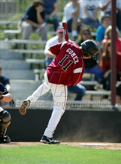Thumbnail 1 in Capistrano Valley Christian vs. Santa Paula (CIF SS D6 Playoffs) photogallery.