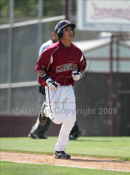 Thumbnail 2 in Capistrano Valley Christian vs. Santa Paula (CIF SS D6 Playoffs) photogallery.