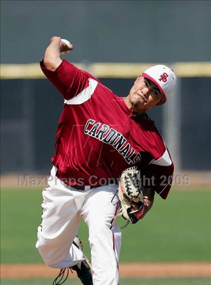 Thumbnail 3 in Capistrano Valley Christian vs. Santa Paula (CIF SS D6 Playoffs) photogallery.