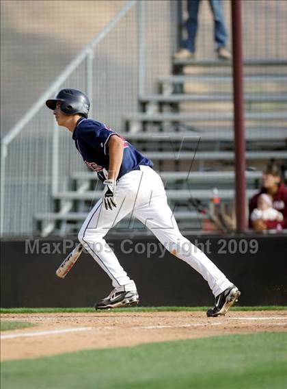 Thumbnail 2 in Capistrano Valley Christian vs. Santa Paula (CIF SS D6 Playoffs) photogallery.