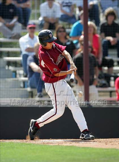 Thumbnail 2 in Capistrano Valley Christian vs. Santa Paula (CIF SS D6 Playoffs) photogallery.