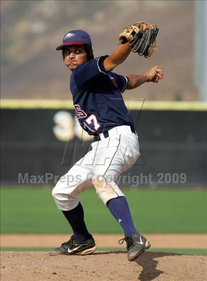 Thumbnail 1 in Capistrano Valley Christian vs. Santa Paula (CIF SS D6 Playoffs) photogallery.