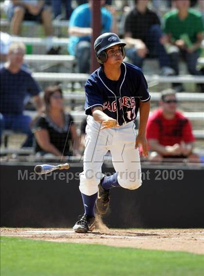 Thumbnail 3 in Capistrano Valley Christian vs. Santa Paula (CIF SS D6 Playoffs) photogallery.
