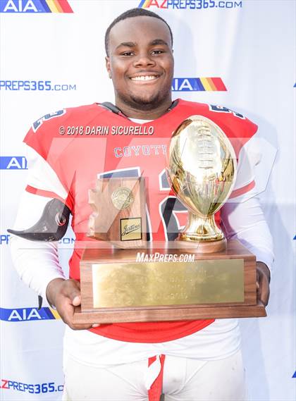 Thumbnail 3 in Centennial vs. Notre Dame Prep (AIA 5A Final Awards) photogallery.
