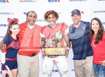 Thumbnail 3 in Centennial vs. Notre Dame Prep (AIA 5A Final Awards) photogallery.