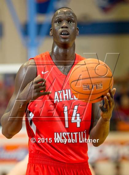 Thumbnail 1 in Athletes Institute of Canada vs Oak Hill Academy (Marshall County Hoopfest) photogallery.