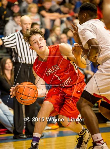 Thumbnail 3 in Athletes Institute of Canada vs Oak Hill Academy (Marshall County Hoopfest) photogallery.