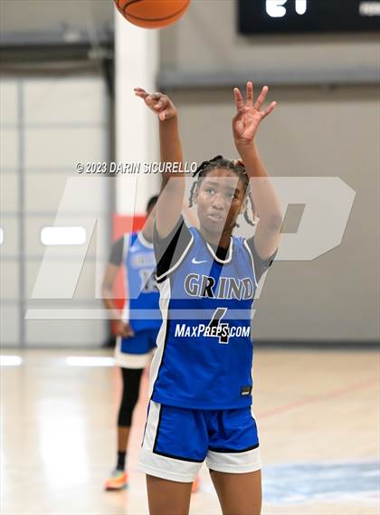 Thumbnail 1 in Shabach Christian Academy vs. Grind Prep (Nike Tournament of Champions) photogallery.