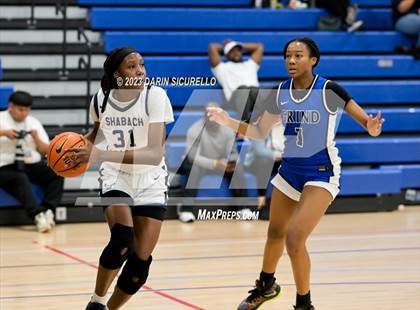 Thumbnail 3 in Shabach Christian Academy vs. Grind Prep (Nike Tournament of Champions) photogallery.