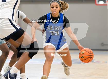 Thumbnail 2 in Shabach Christian Academy vs. Grind Prep (Nike Tournament of Champions) photogallery.