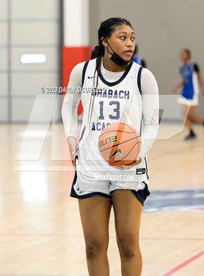 Thumbnail 1 in Shabach Christian Academy vs. Grind Prep (Nike Tournament of Champions) photogallery.