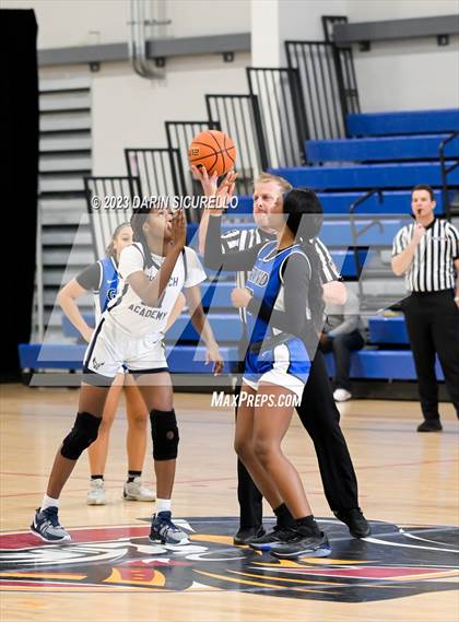 Thumbnail 1 in Shabach Christian Academy vs. Grind Prep (Nike Tournament of Champions) photogallery.