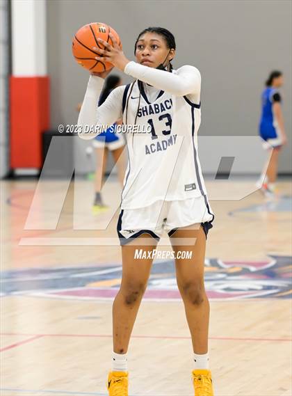 Thumbnail 1 in Shabach Christian Academy vs. Grind Prep (Nike Tournament of Champions) photogallery.