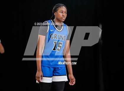 Thumbnail 2 in Shabach Christian Academy vs. Grind Prep (Nike Tournament of Champions) photogallery.