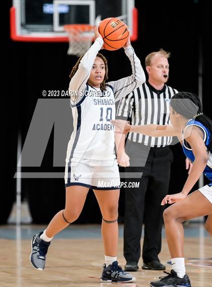 Thumbnail 2 in Shabach Christian Academy vs. Grind Prep (Nike Tournament of Champions) photogallery.