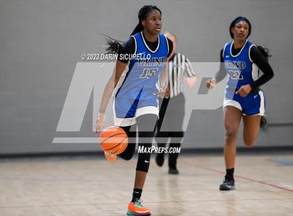 Thumbnail 2 in Shabach Christian Academy vs. Grind Prep (Nike Tournament of Champions) photogallery.
