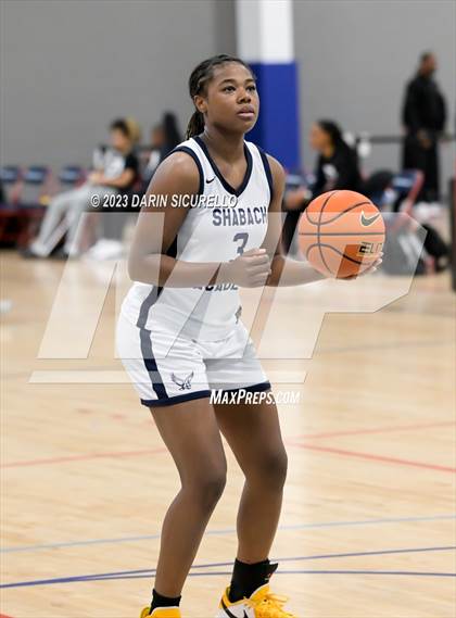 Thumbnail 1 in Shabach Christian Academy vs. Grind Prep (Nike Tournament of Champions) photogallery.
