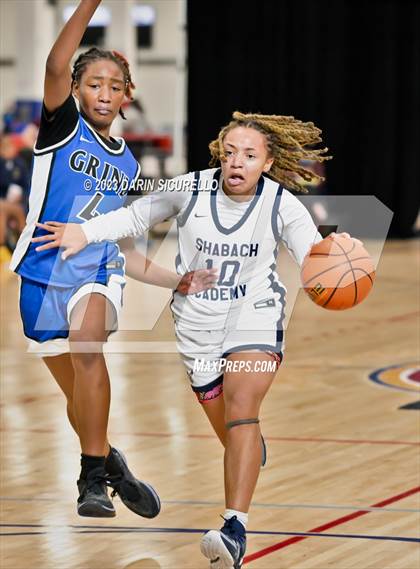 Thumbnail 1 in Shabach Christian Academy vs. Grind Prep (Nike Tournament of Champions) photogallery.