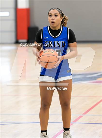 Thumbnail 1 in Shabach Christian Academy vs. Grind Prep (Nike Tournament of Champions) photogallery.