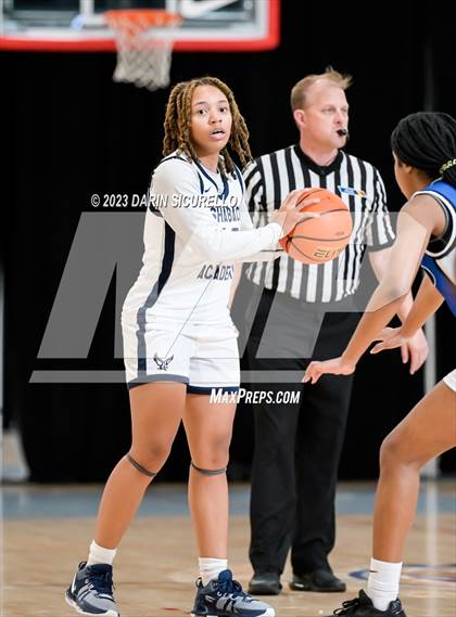 Thumbnail 2 in Shabach Christian Academy vs. Grind Prep (Nike Tournament of Champions) photogallery.