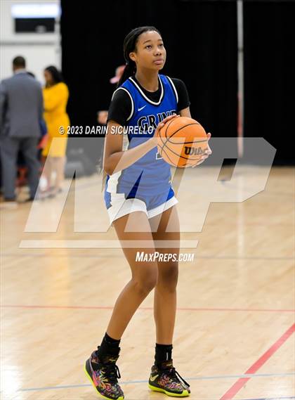 Thumbnail 1 in Shabach Christian Academy vs. Grind Prep (Nike Tournament of Champions) photogallery.