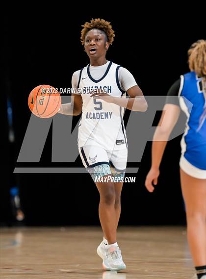 Thumbnail 3 in Shabach Christian Academy vs. Grind Prep (Nike Tournament of Champions) photogallery.